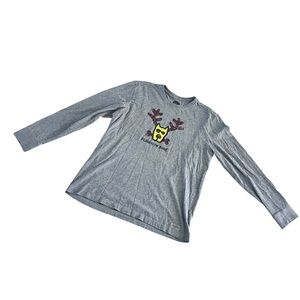 Life is Good Crusher T Shirt Plaid to the Bone Size Large